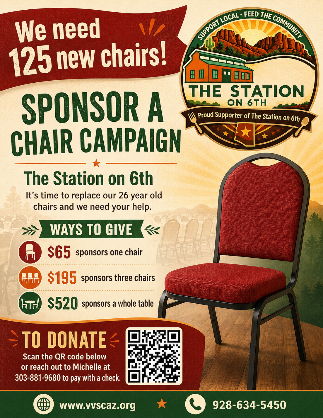 sponsor a chair